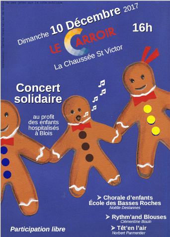 La Chorale Tet en l'air de Blois au Carroir pour les enfants hospitalises a Blois